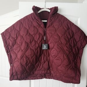 Do Everything In Love Quilted Puffer